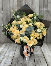 Букет цветов из:  Розы и Лизиантусы #REPLACE_PRED# Новую Купавну
