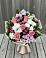 Букет цветов из: Альстромерии, Гвоздики, Розы и Хризантемы в Новую Купавну
