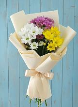 Букет цветов из:  Хризантемы в Новую Купавну