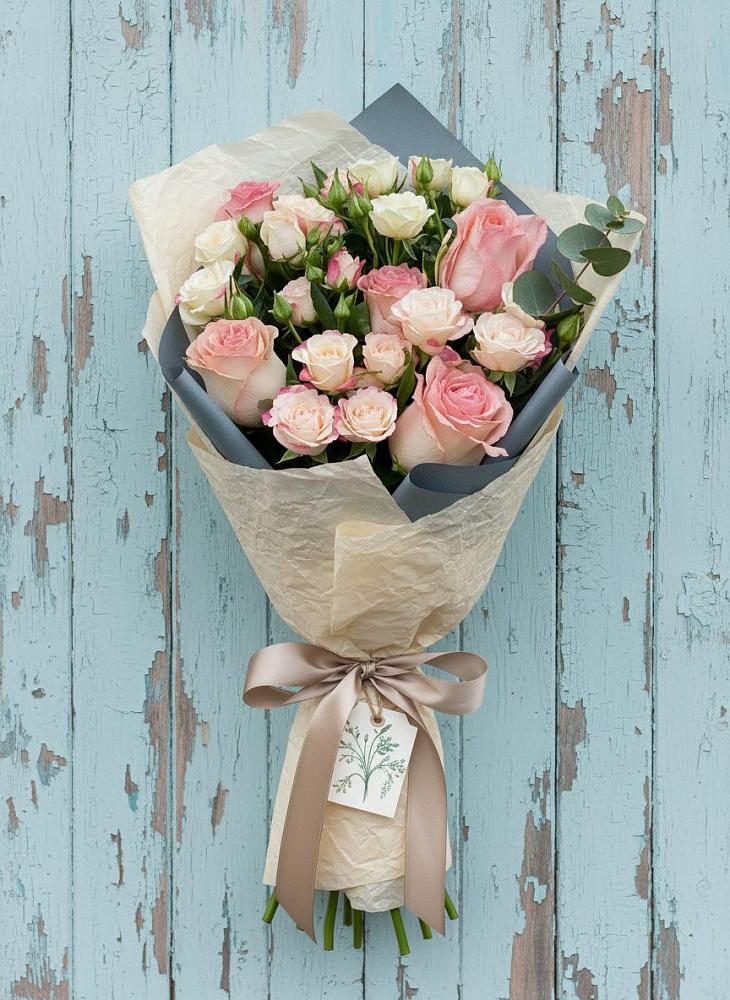 Букет цветов из: Розы в Новую Купавну