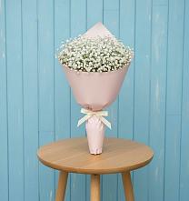 Букет цветов из:  Гипсофила в Новую Купавну