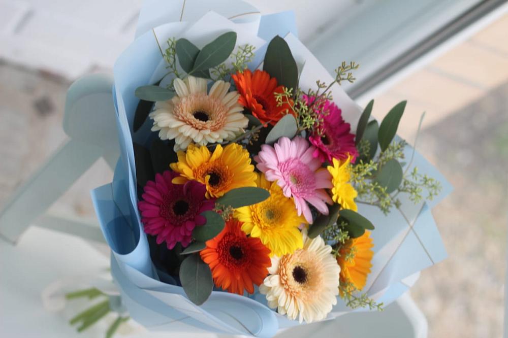 Букет цветов из: Герберы в Новую Купавну