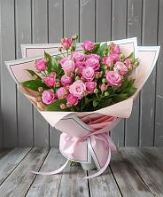 Букет Розовый кустик в Новую Купавну