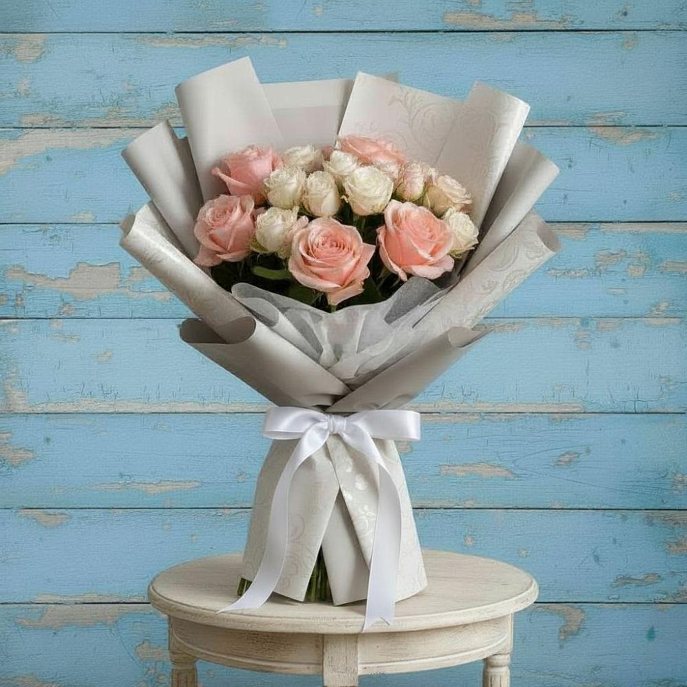 Букет цветов из: Розы в Новую Купавну