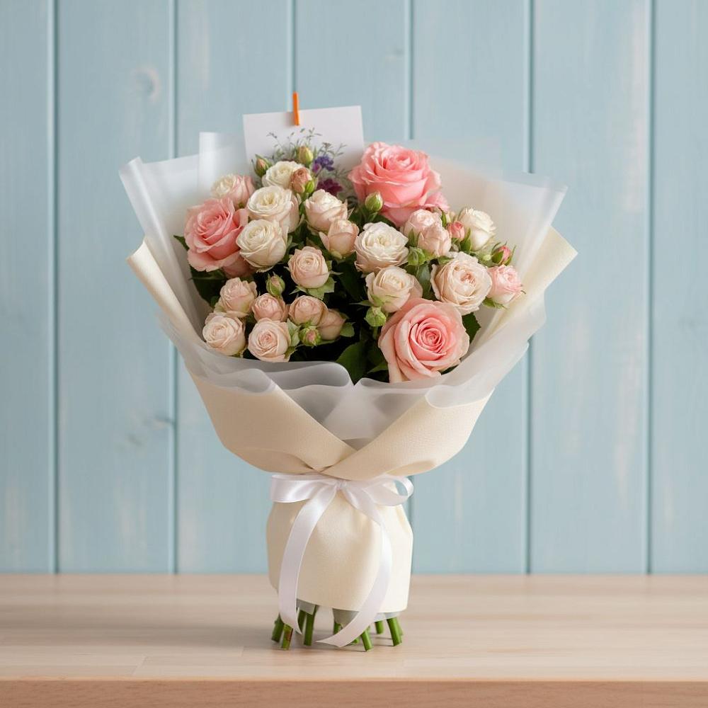 Букет цветов из: Розы в Новую Купавну