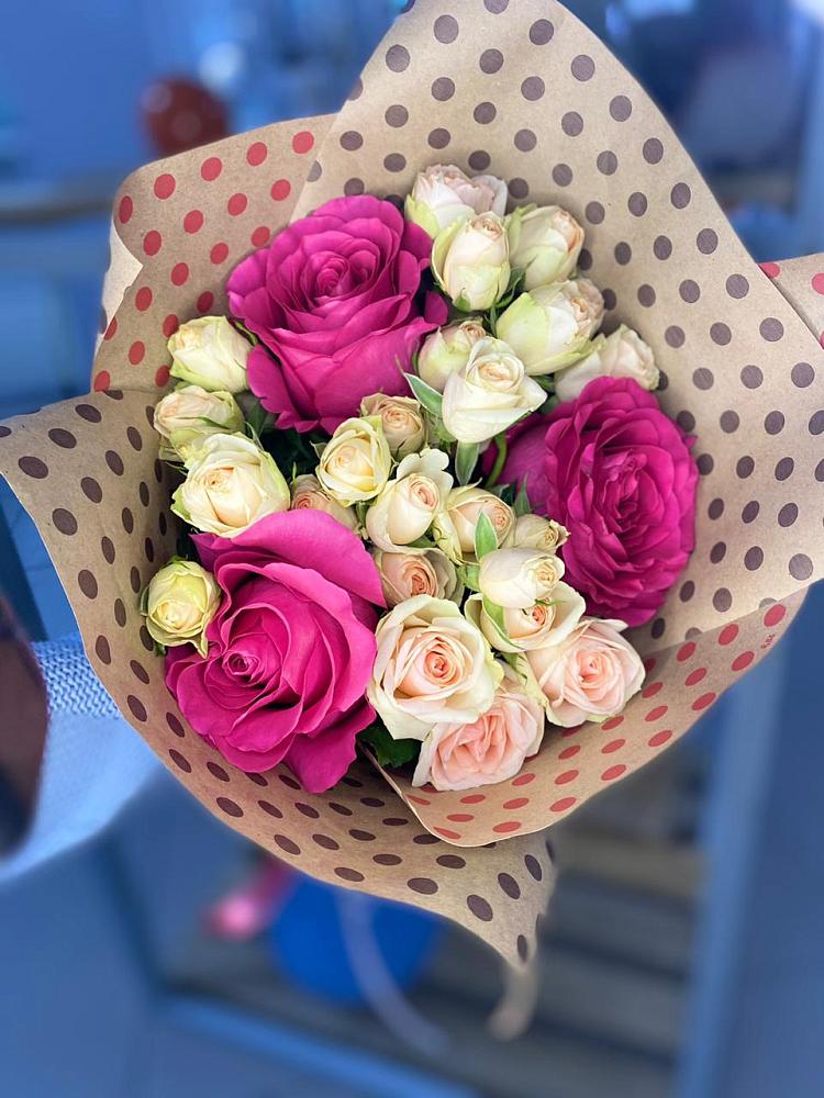 Букет цветов из: Розы в Новую Купавну