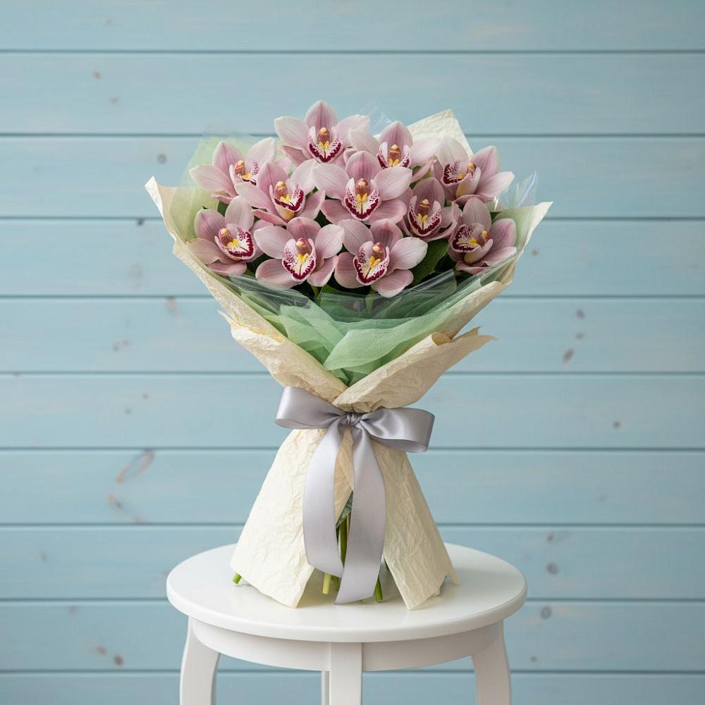 Букет цветов из: Орхидеи и Розы в Новую Купавну