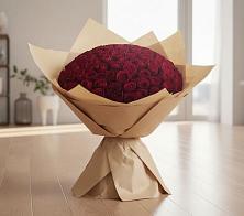 Букет 101 Красная роза в Новую Купавну