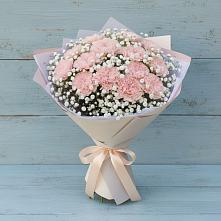 Букет цветов из:  Гвоздики в Новую Купавну