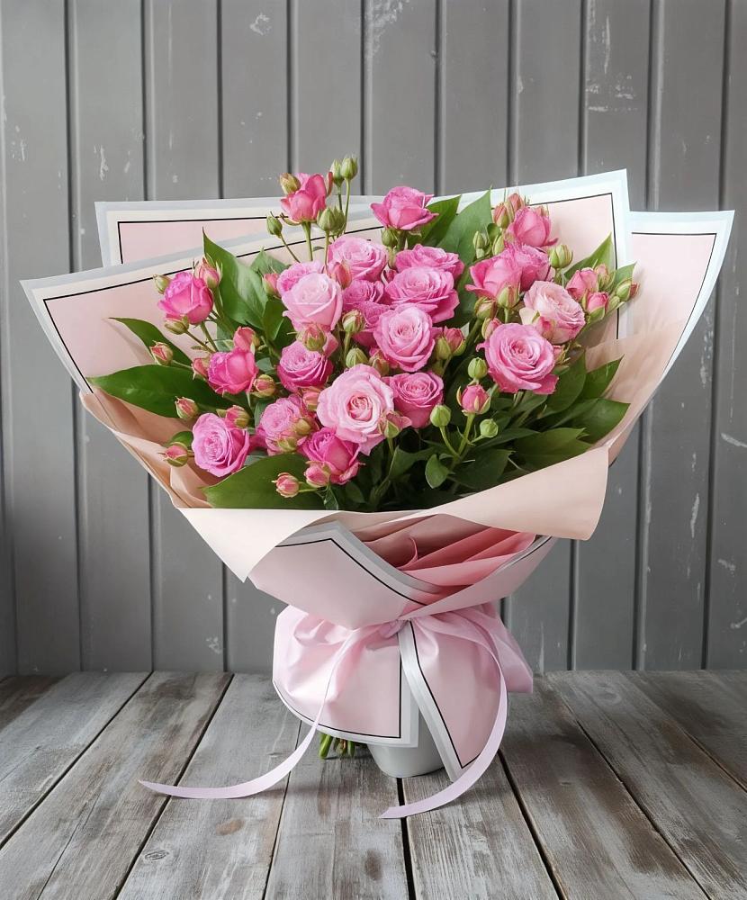 Букет Розовый кустик в Новую Купавну