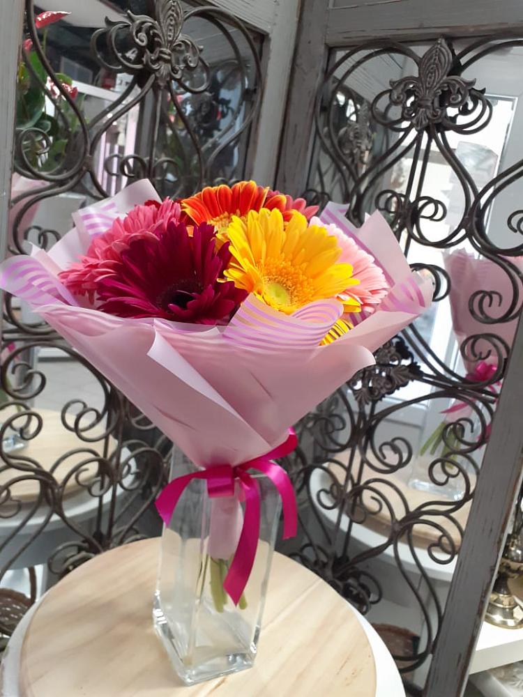 Букет цветов из: Герберы в Новую Купавну