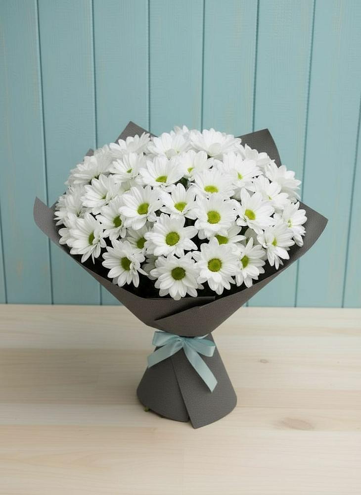 Букет цветов из: Хризантемы в Новую Купавну