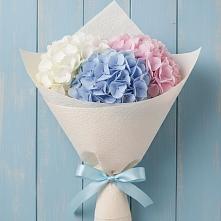 Букет цветов из:  Гортензия в Новую Купавну