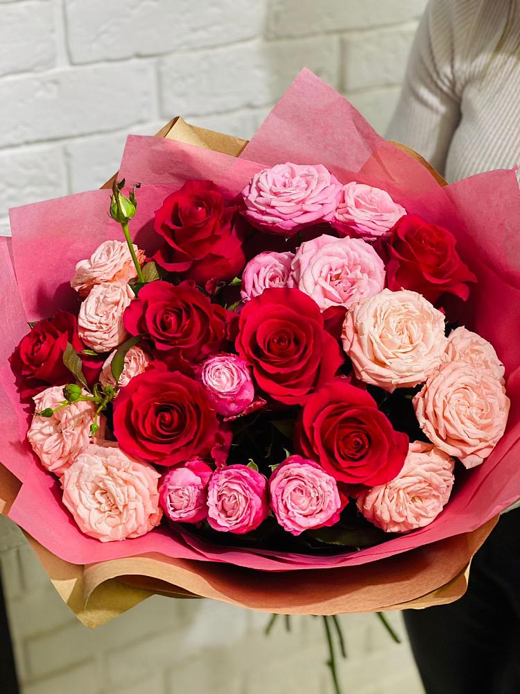 Букет цветов из: Розы в Новую Купавну