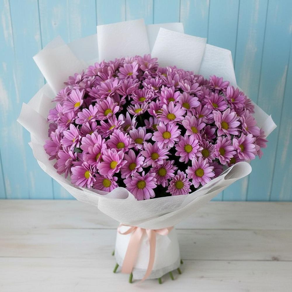 Букет цветов из: Хризантемы в Новую Купавну