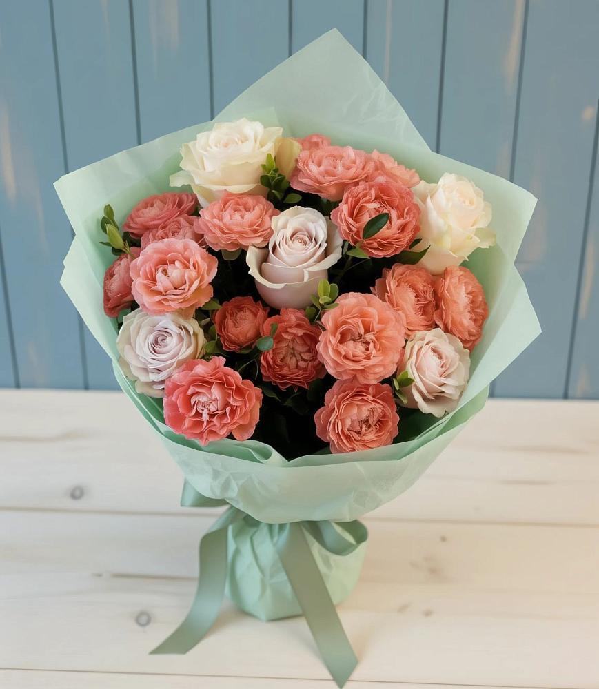 Букет цветов из: Розы в Новую Купавну