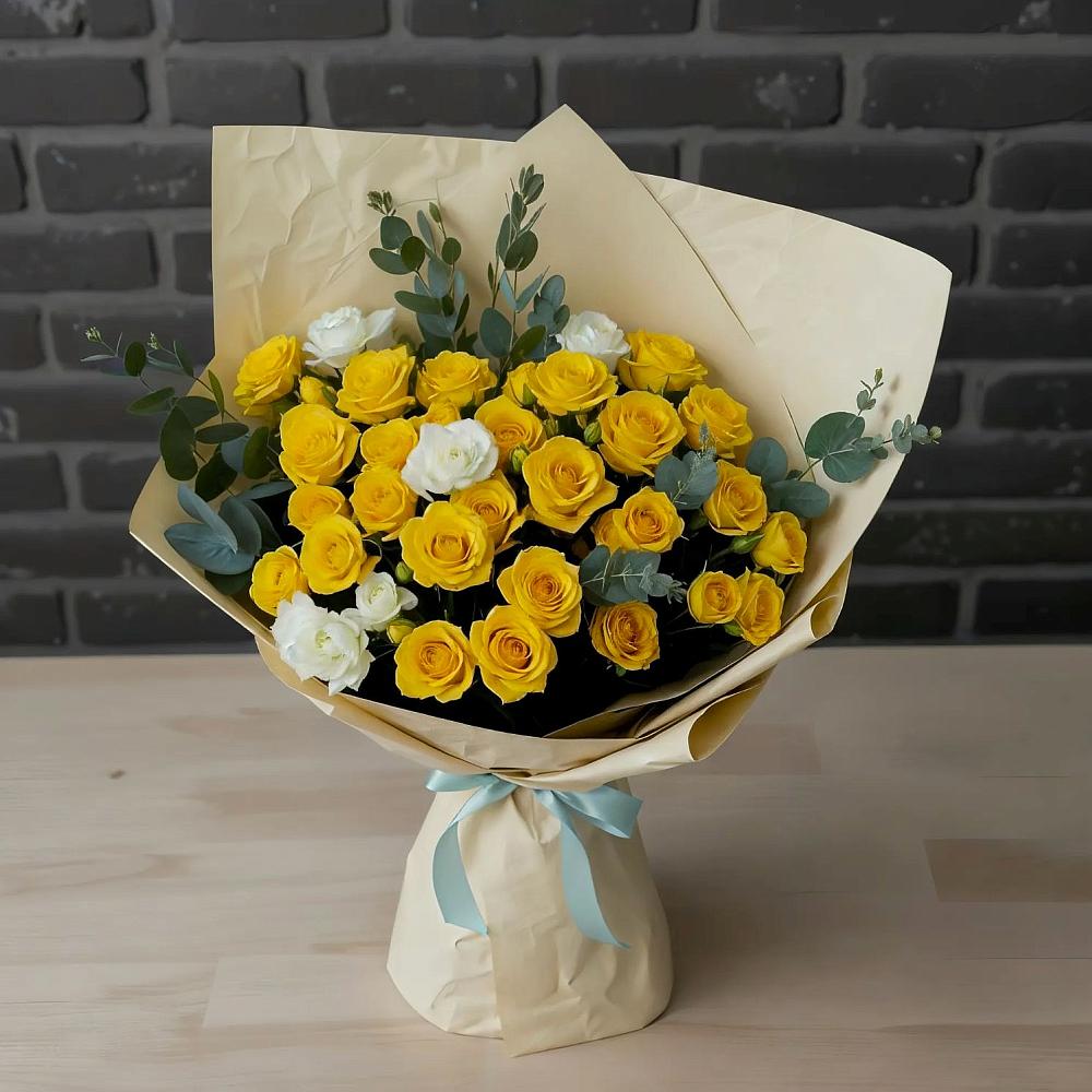 Букет цветов из: Розы в Новую Купавну