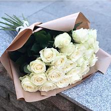 Букет Белые розы Анастасия #REPLACE_PRED# Новую Купавну