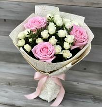 Букет цветов из:  Розы #REPLACE_PRED# Новую Купавну