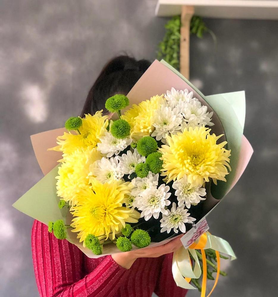 Букет цветов из: Хризантемы в Новую Купавну