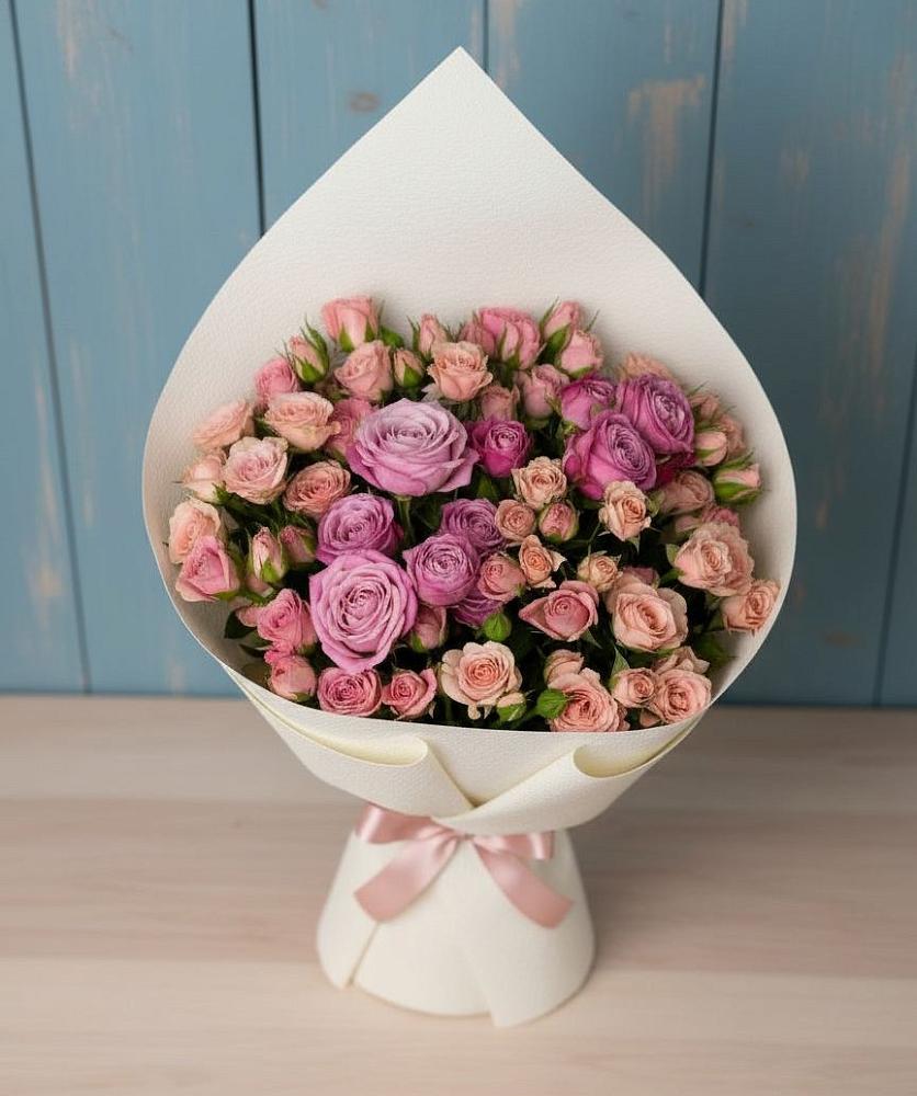 Букет цветов из: Розы в Новую Купавну