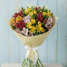 Букет цветов из:  Альстромерии в Новую Купавну