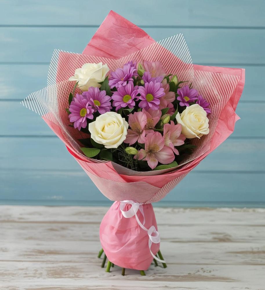 Букет цветов из: Герберы в Новую Купавну