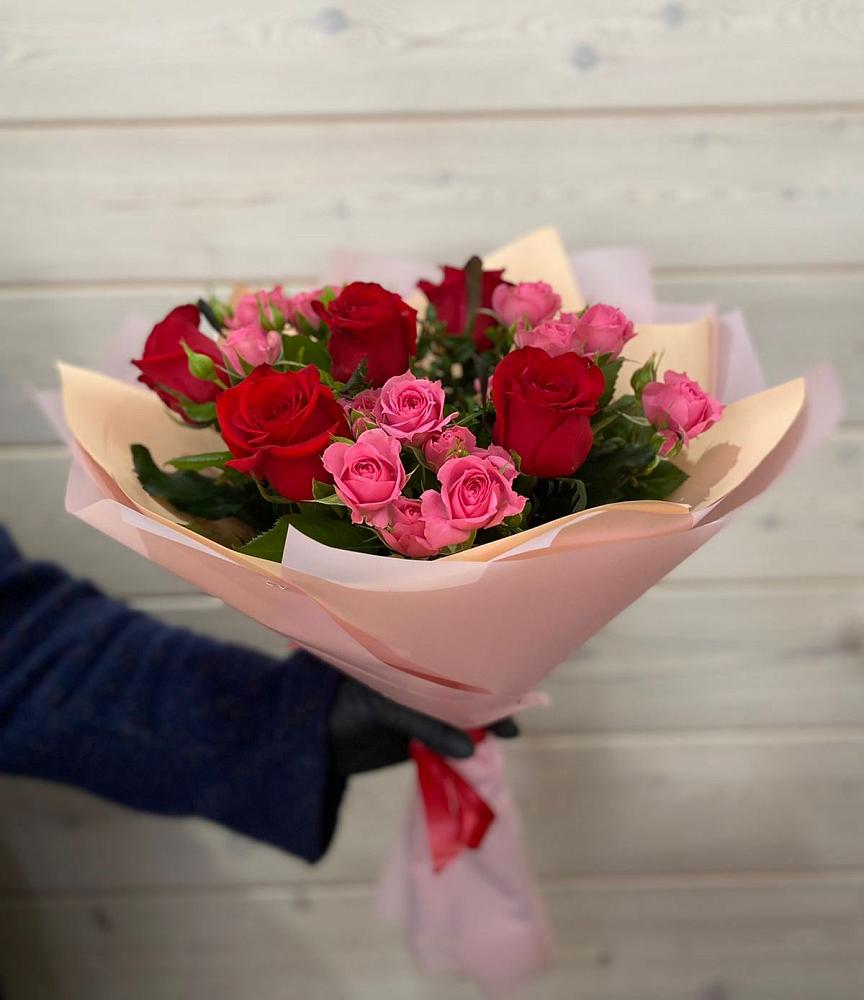 Букет цветов из: Розы в Новую Купавну