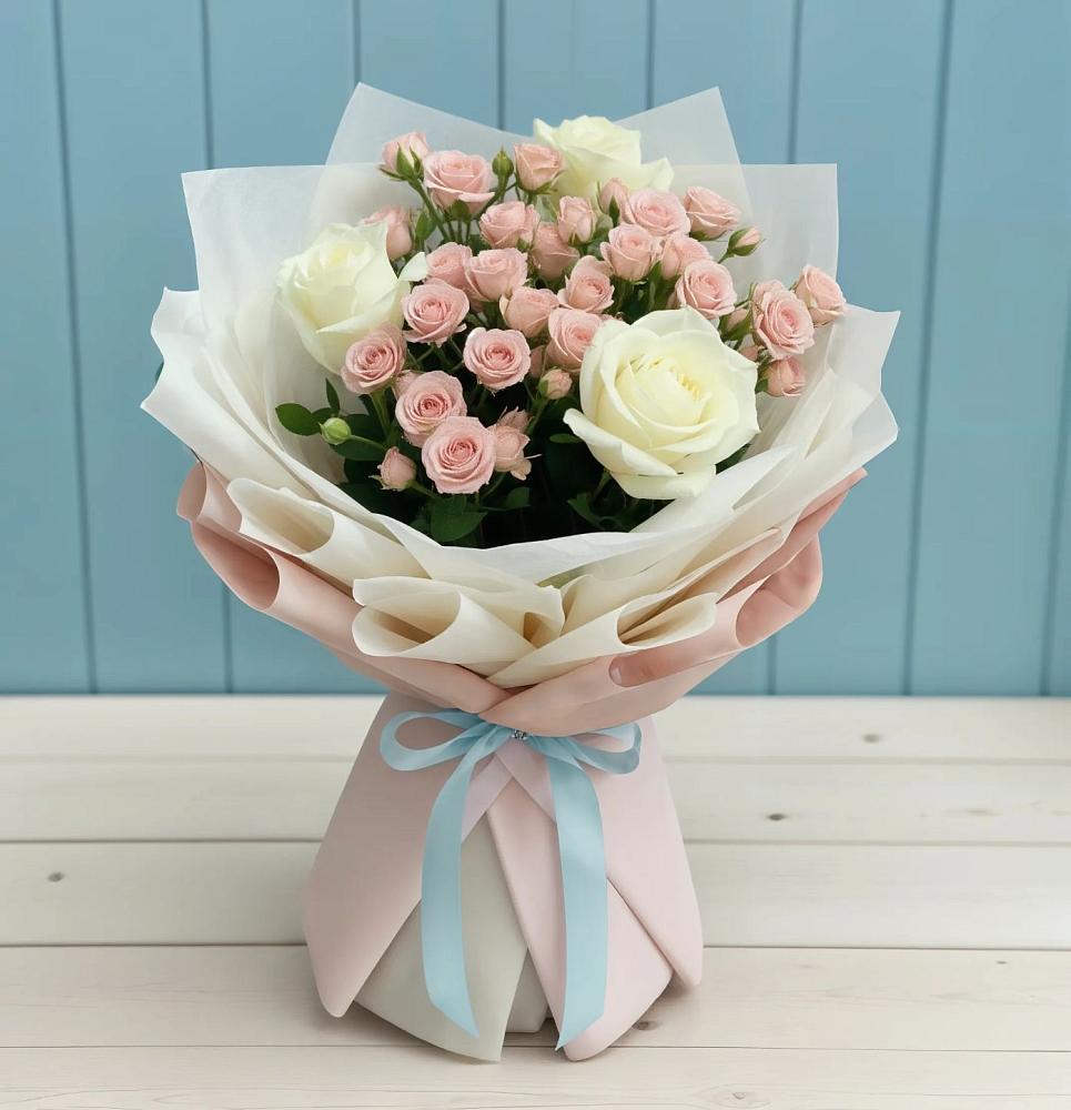 Букет цветов из: Розы в Новую Купавну